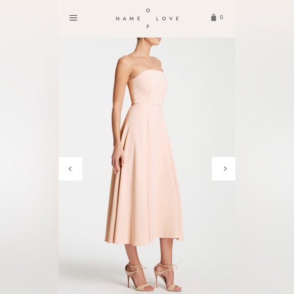 Name of love - Sophia dress in blush - Picture 3 of 7